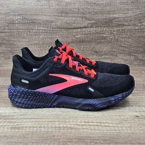 Brooks Launch GTS 9 Women's Size 8 B Black Purple Running Shoes (1203741B026)
